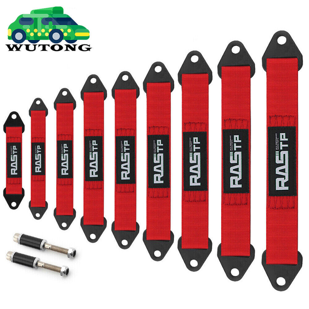 Red Limit Straps Shock Suspension 10,000 Lb 10″ 12″ 14″ 16″ 18″ 20″ 22″ 24″ 26″