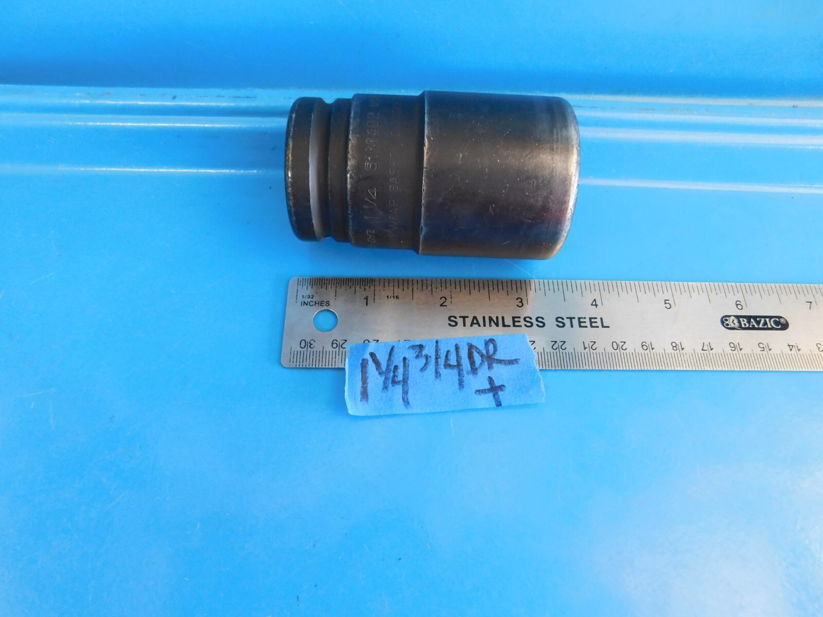 USED ,SNAP ON «1-1/4 IN. » 3/4 IN. DR. DEEP 6 POINT IMPACT SOCKET, #SIM402