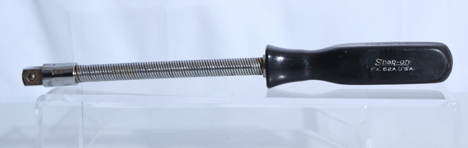 Snap-on Tool FX-62A Flexible Shank Socket Driver 3/8 Drive Black Hard Handle USA