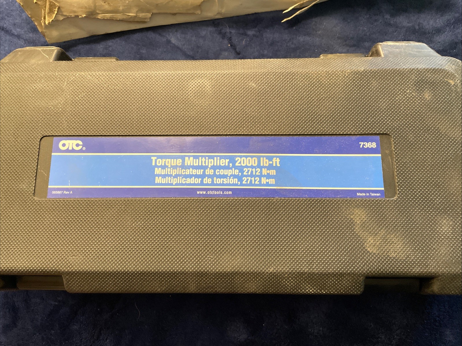 OTC 7368 Torque Multiplier, 3/4″ Input to 1″ Output, 2200 lb-ft Capacity