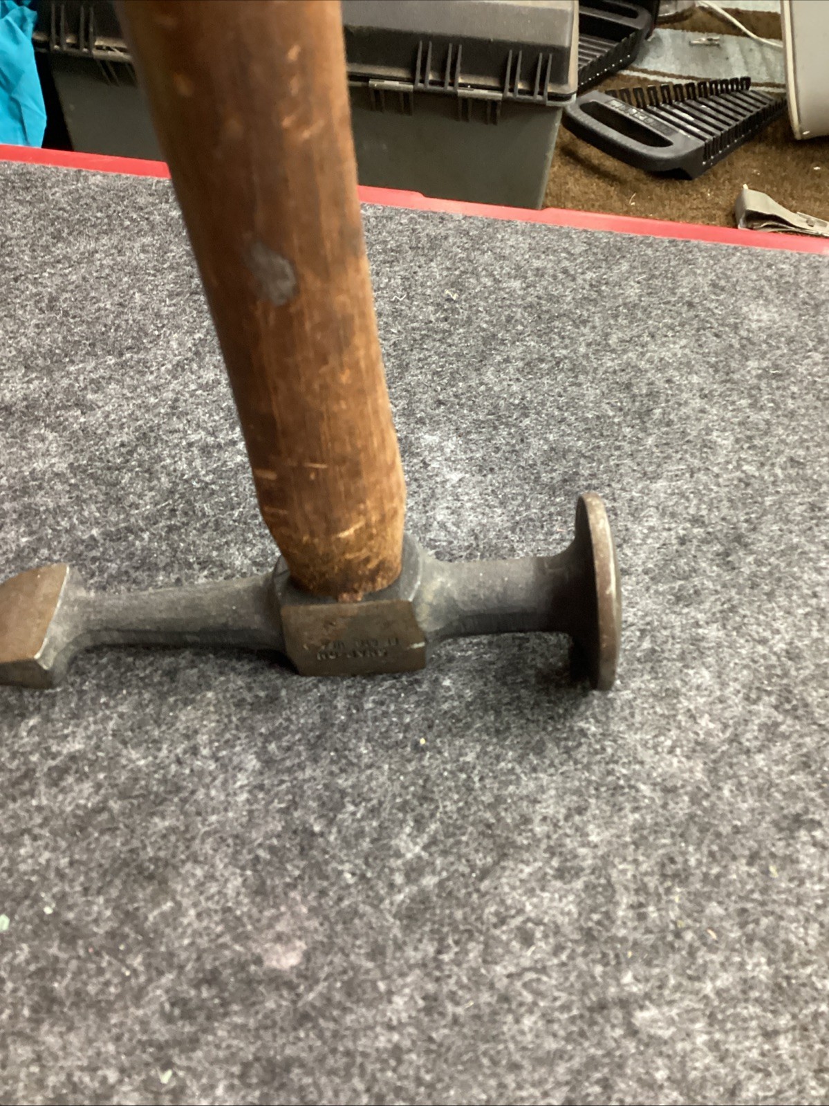 Snap-on Wide Nose Peen Auto Body Hammer BF618 Made in USA