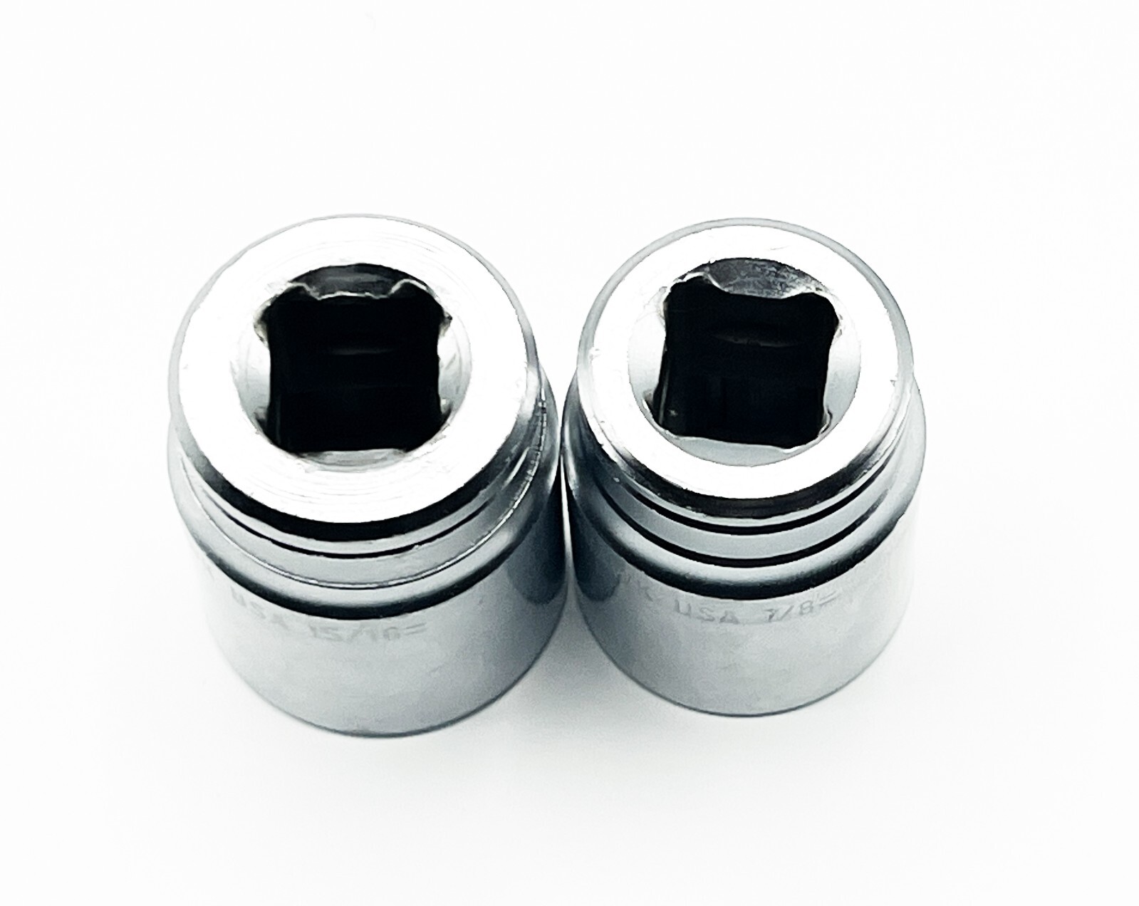 Blackhawk Tools 1/2″ Drive 12 Point 7/8″ + 15/16″ SAE Sockets {40128 + 40130}