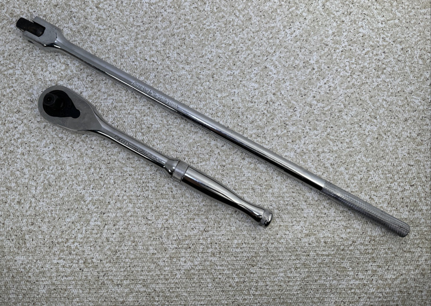 DURALAST 1/2″ Ratchet 51-201 11″ & 1/2″ 72-123 CR-V Breaker Bar 18″