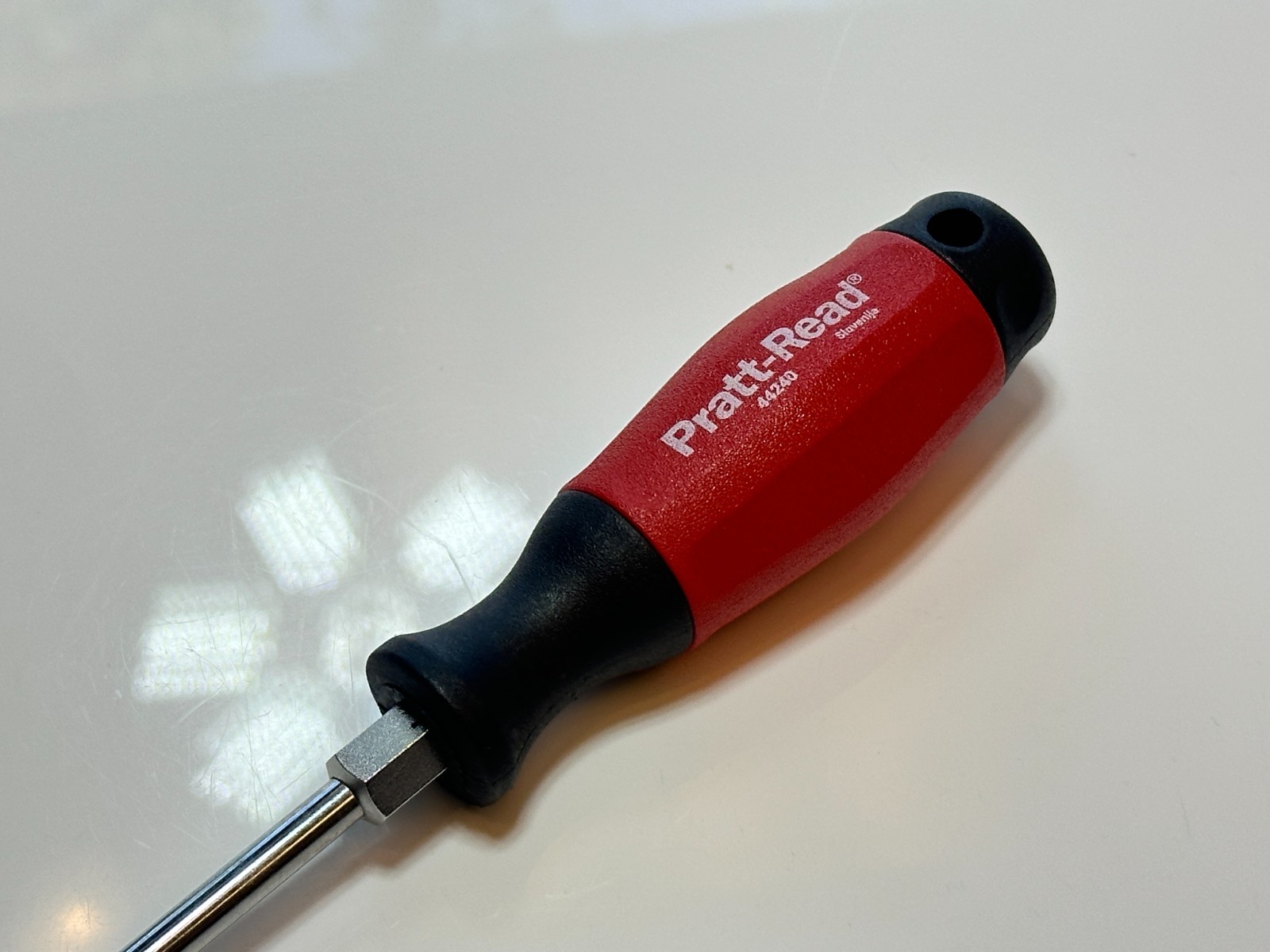 NEW PRATT-READ Tools (Rare) Red Black Hard Grip Phillips Screwdriver (Slovenija)