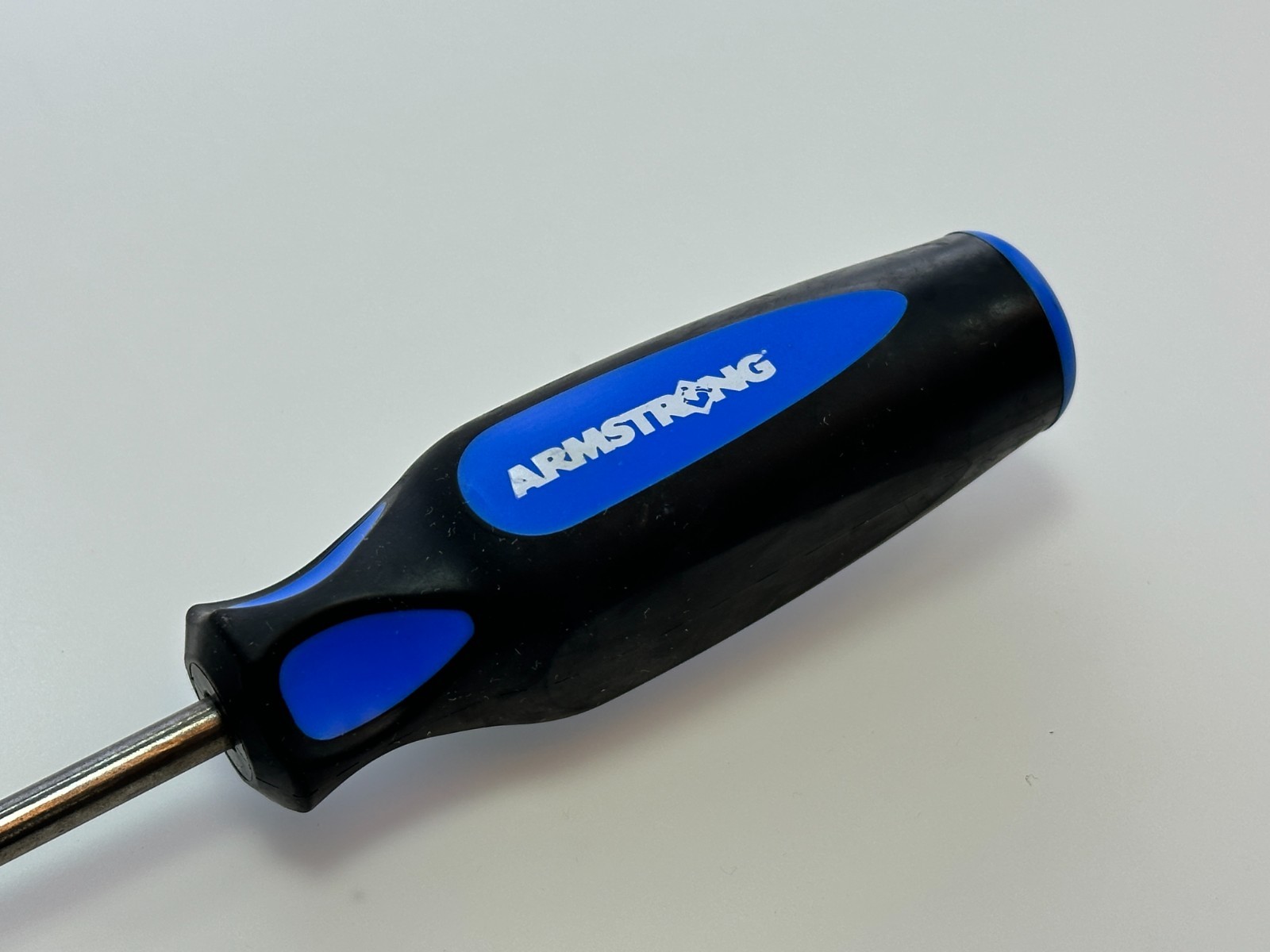 Armstrong USA (DISCONTINUED, NOS) Straight Awl Pick Scribe, 7” Long Comfort Grip