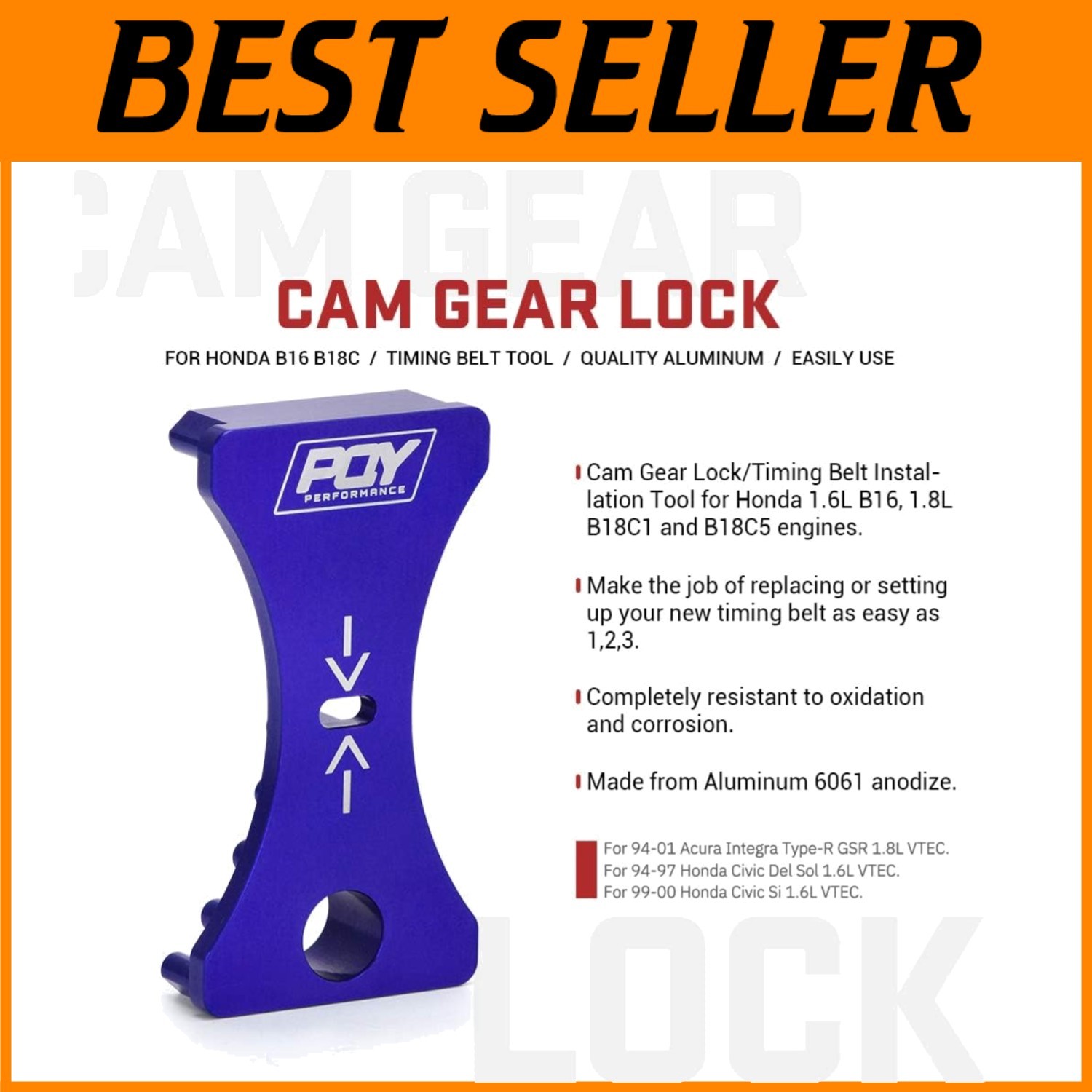 Engine Cam Gear Lock Installation Tool for Honda