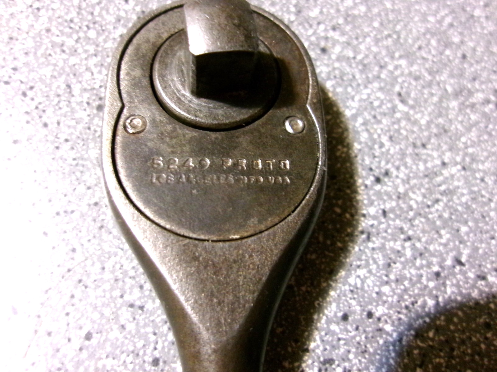 Proto 5249 Vintage 3/8″ Drive Ratchet Los Angeles MFD USA ggo