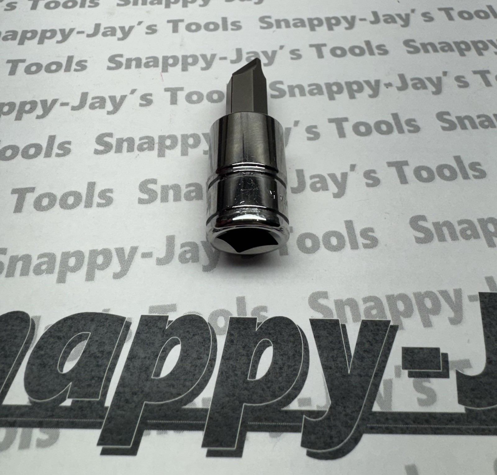Snap-On Tools USA NEW 3/8″ Drive 3/8″ Flat Tip Short Bit Socket Driver F62E
