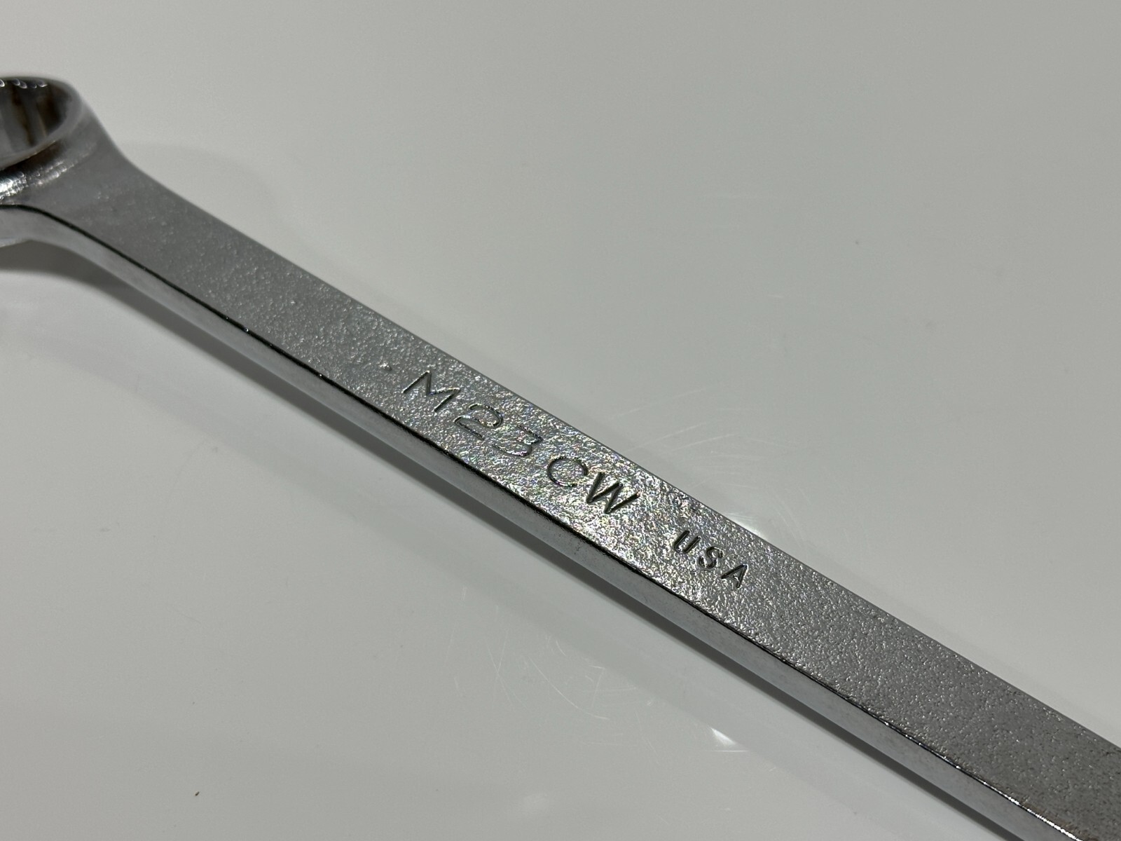 MAC Tools USA M23CW Metric 23mm Satin Chrome Combination Wrench – 12 Point