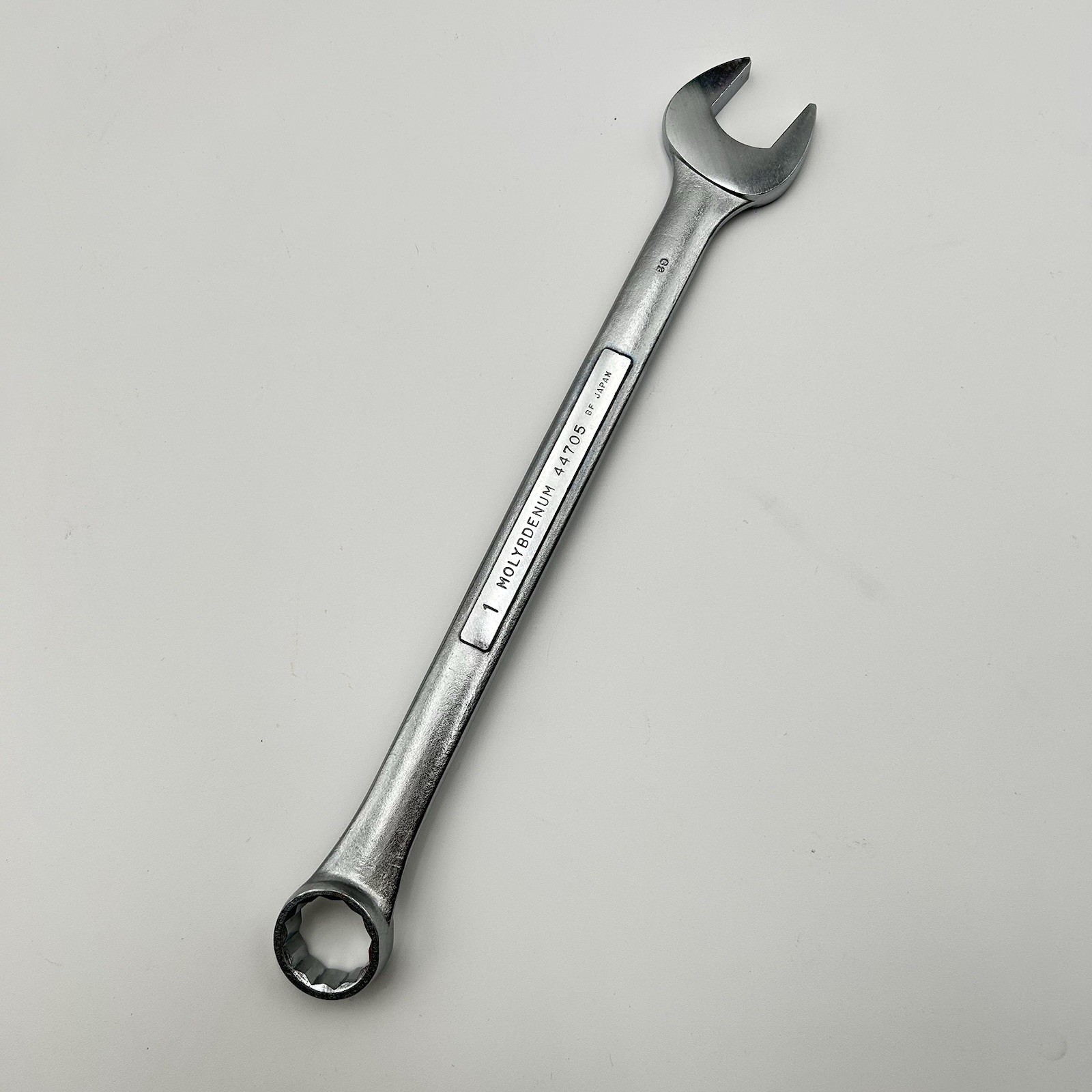 Vintage Craftsman 44705 Molybdenum Combination 12Pt Wrench, 1″, Japan 13.5″ Long