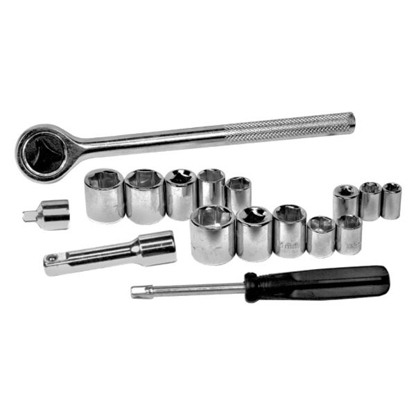 Performance Tool Mixed Drive Size Ratchet & Socket Set, 60 Pieces