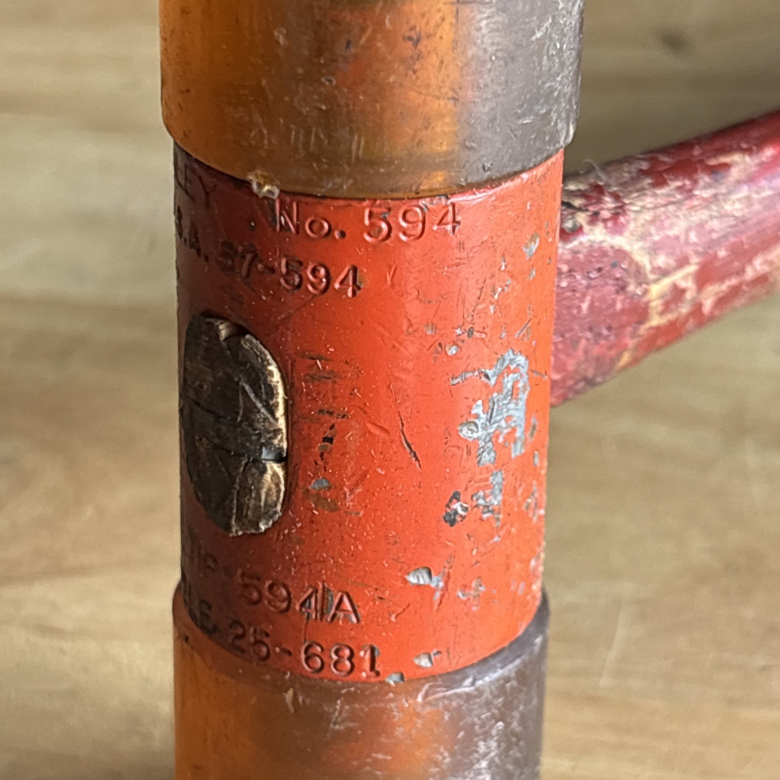 Stanley Soft Face Dead Blow Hammer Mallet No. 57-594 Vtg USA