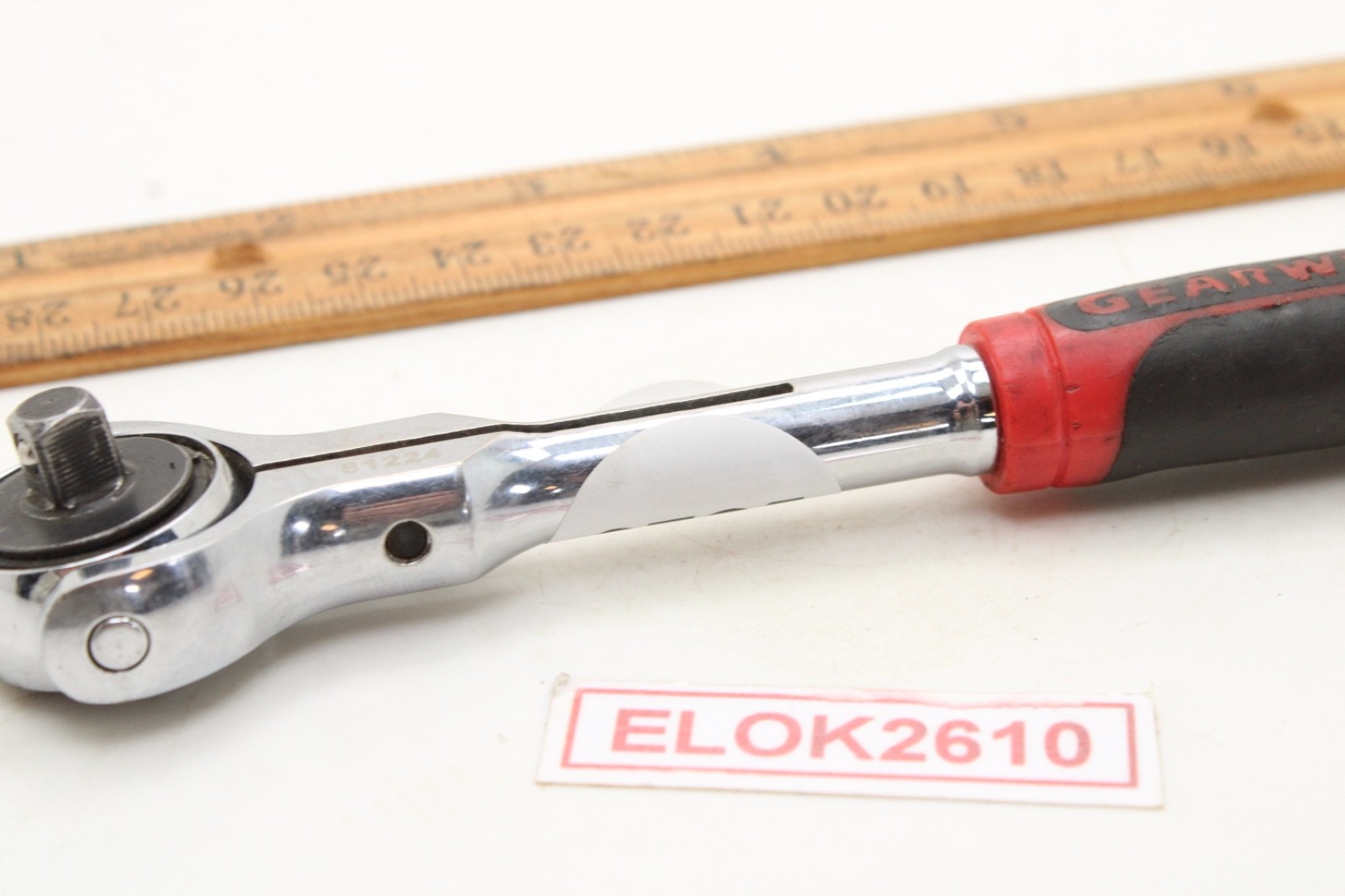 GearWrench 81224 1/4″ Drive Roto Swivel Head Ratchet Cushion Grip
