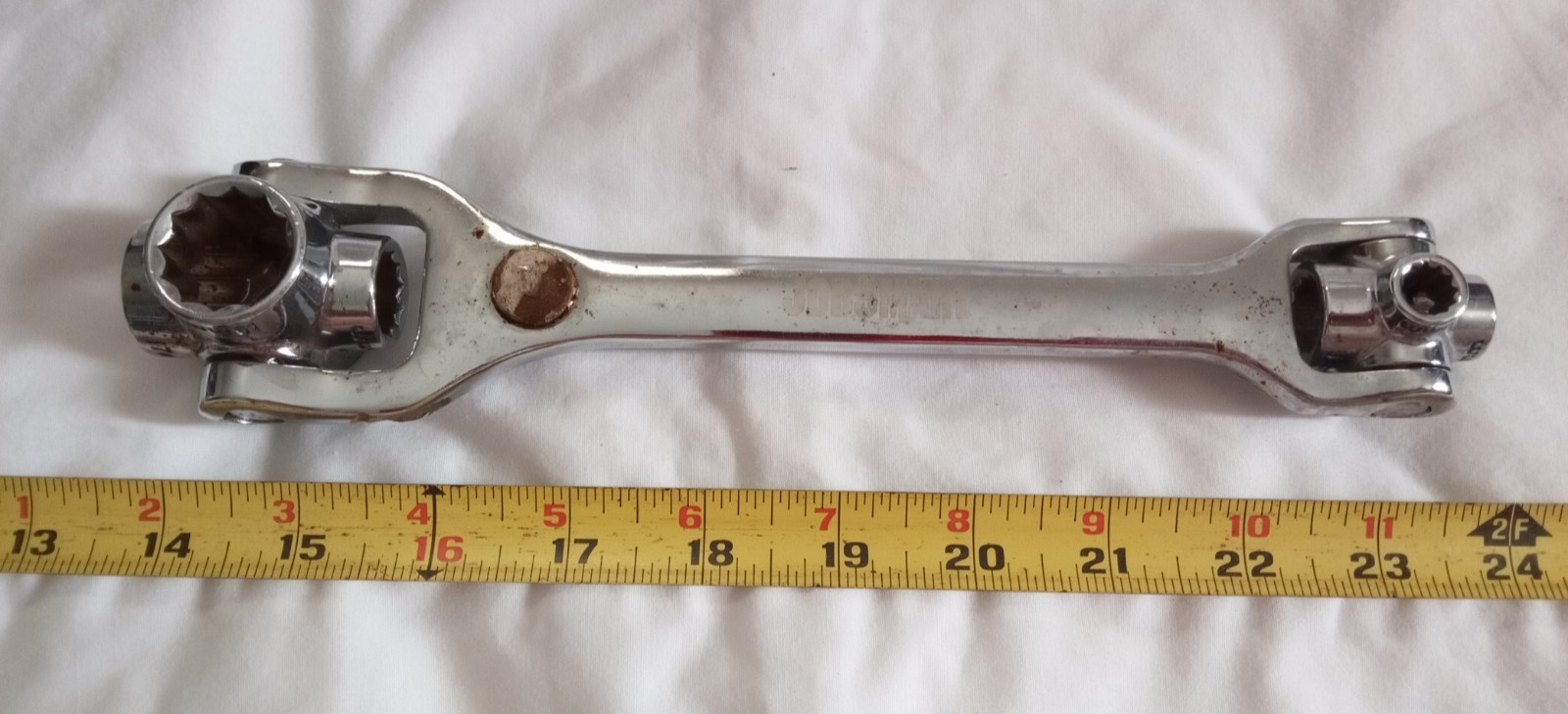 JOBSMART 8 in 1 Multi Socket Tool Dog Bone Wrench Adjustable Mechanic.