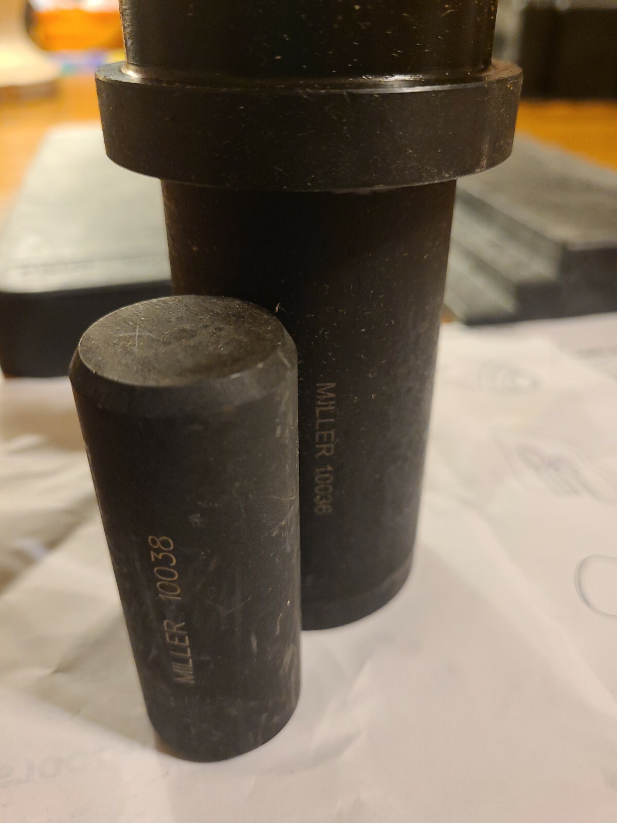 MILLER TOOL 10036, 10038, 10037, (10035 Set) BEARING CUP INSTALLER & END PLAY