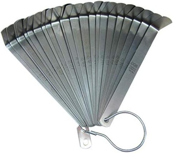Efficient Master Feeler Gauge Set – .008″ to .030″ for Truck Valve Adjustments