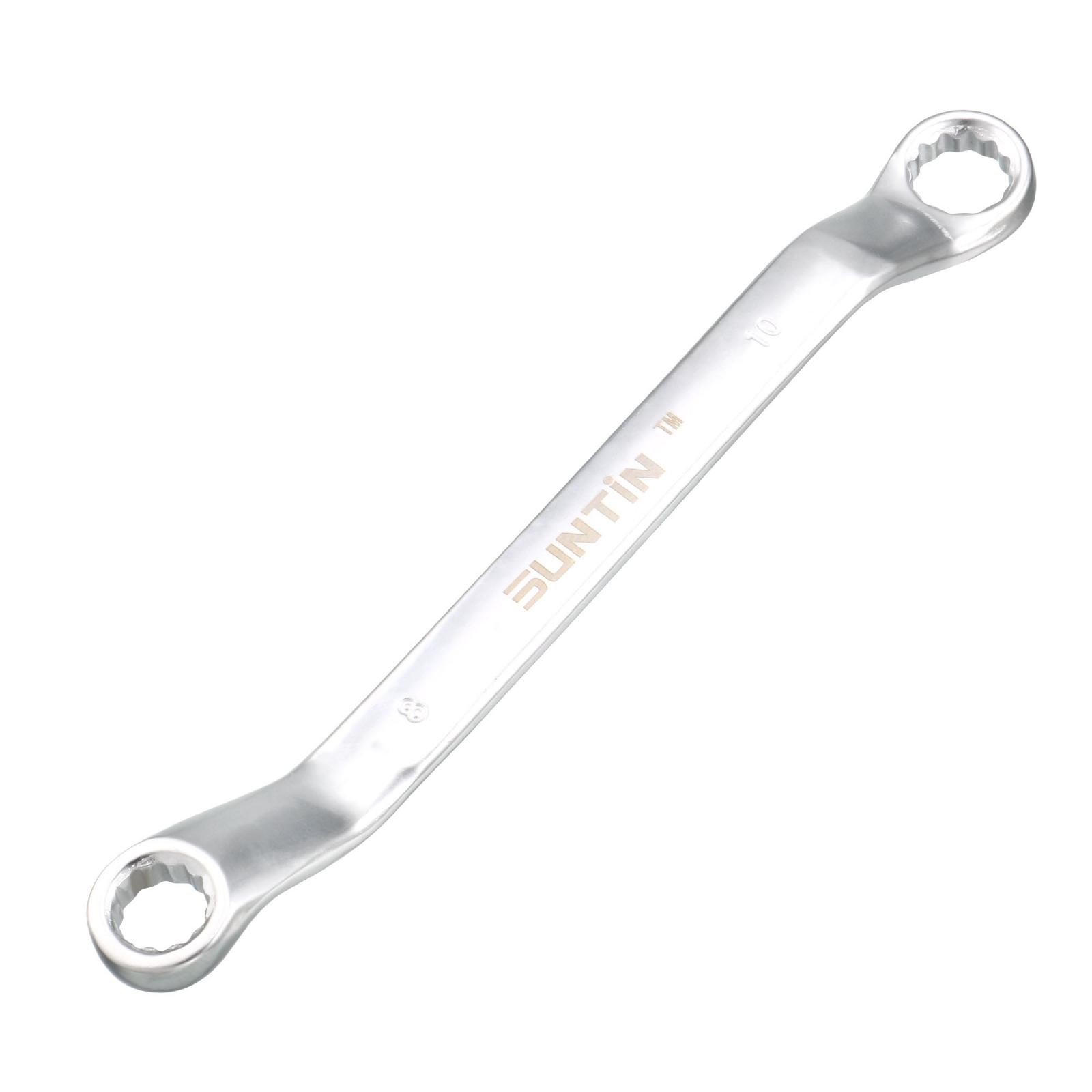 Metric 12 Point Offset Double Box End Wrench Chrome Plated Cr-V 8mmx10mm