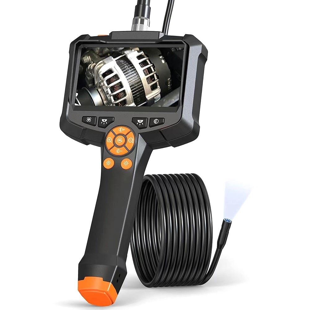 Portable Endoscope Camera with Light-4.3Inch IPS Screen 1080P Borescope