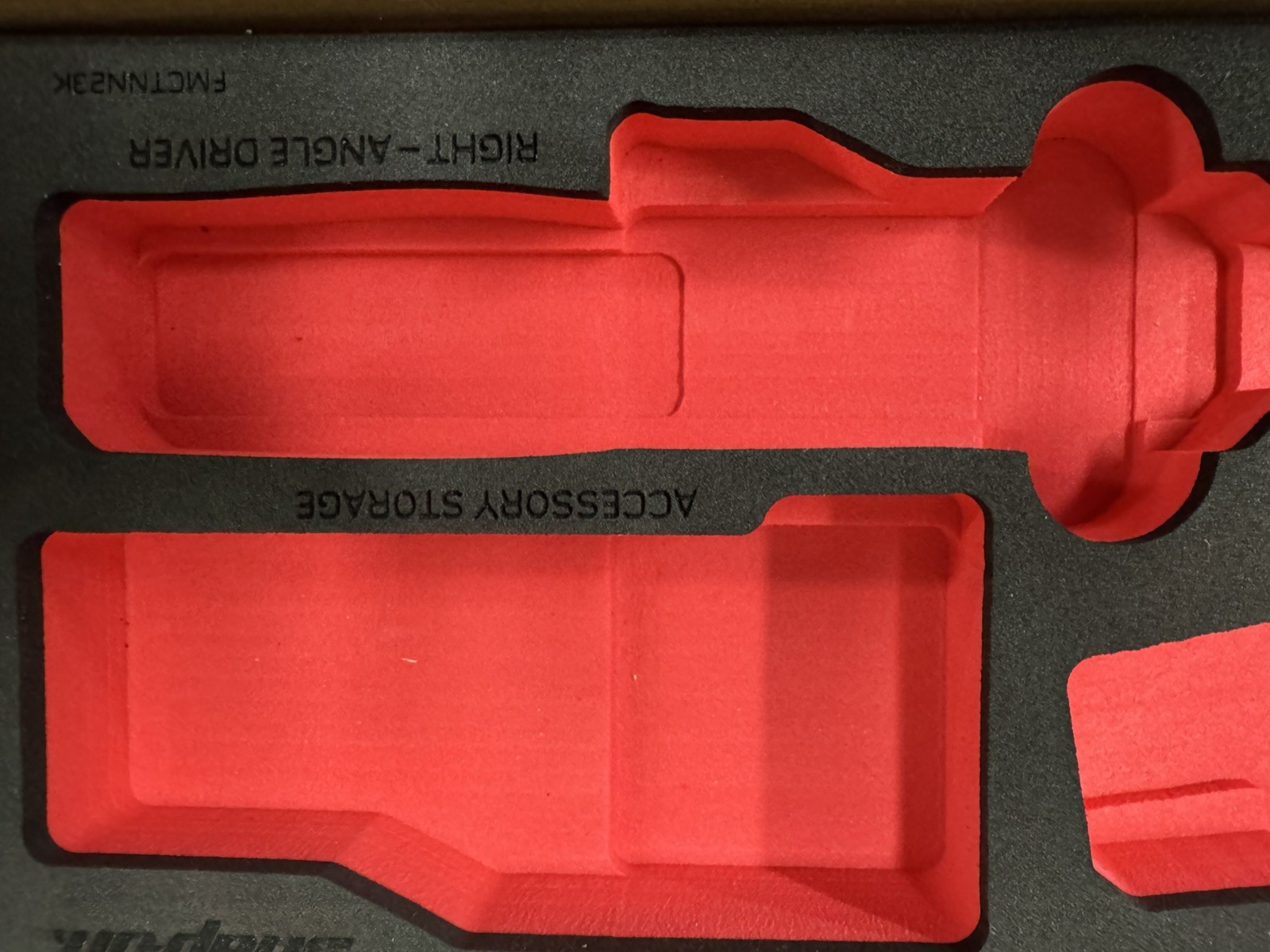 NEW Snap On Tools CTNN2Q3KF Nano/Axcess Tool Kit Red Foam ONLY!