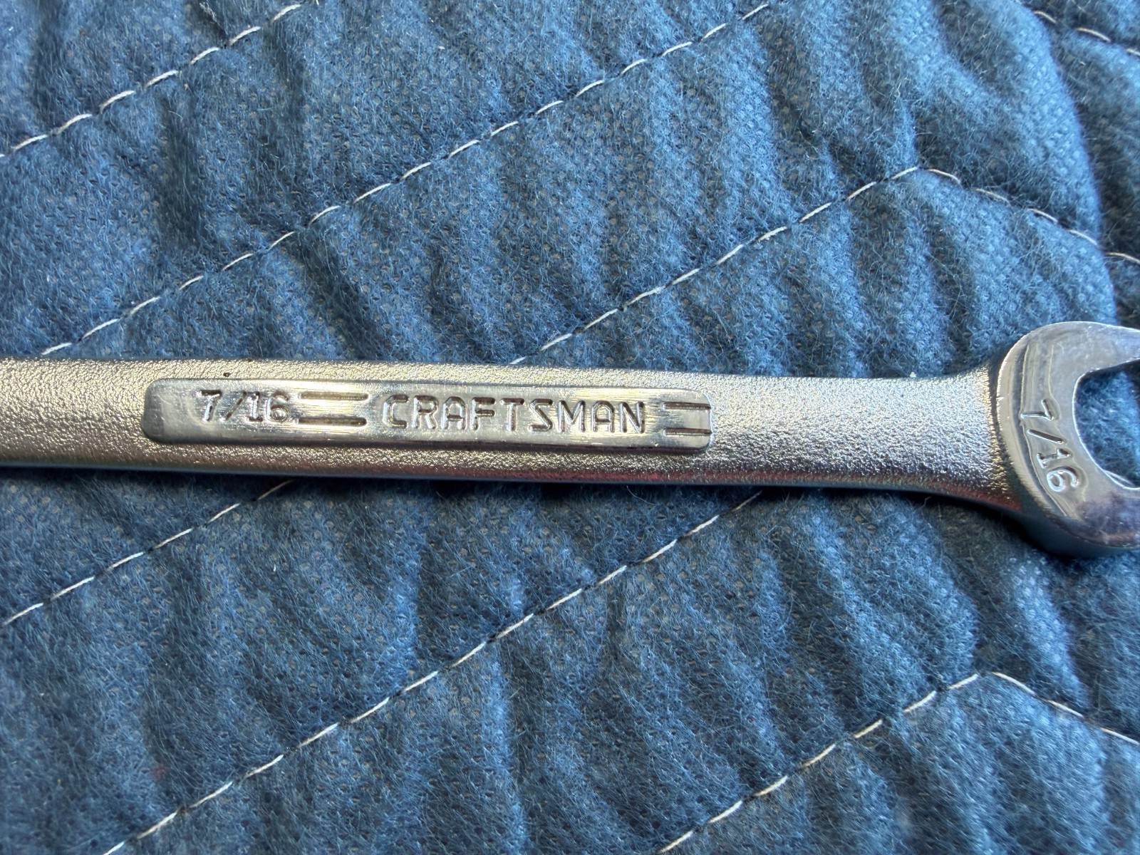 Craftsman 7/16″ SAE Combination Wrench 44694 -V- USA see pictures