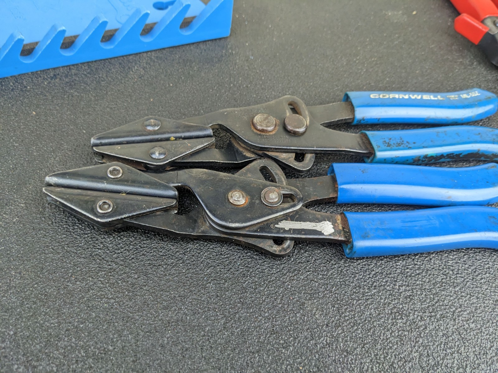 #bn826 Cornwell Tools 9″ Hose Pinch-Off Pliers Model ML-55Z Made In USA
