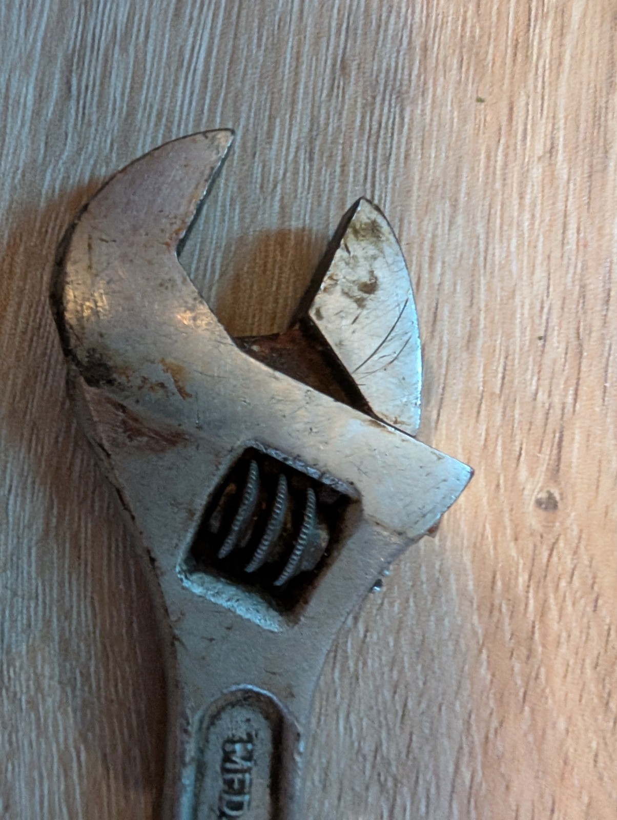 Vintage Crescent Tools «Crestoloy» 8″ Adjustable Wrench – NICE – USA