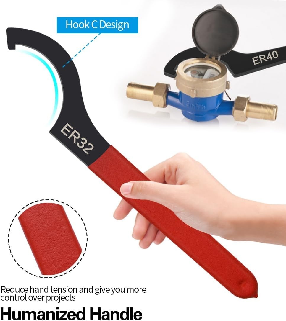 Heavy-Duty Coilover Spanner Set – 4pcs, Alloy Steel
