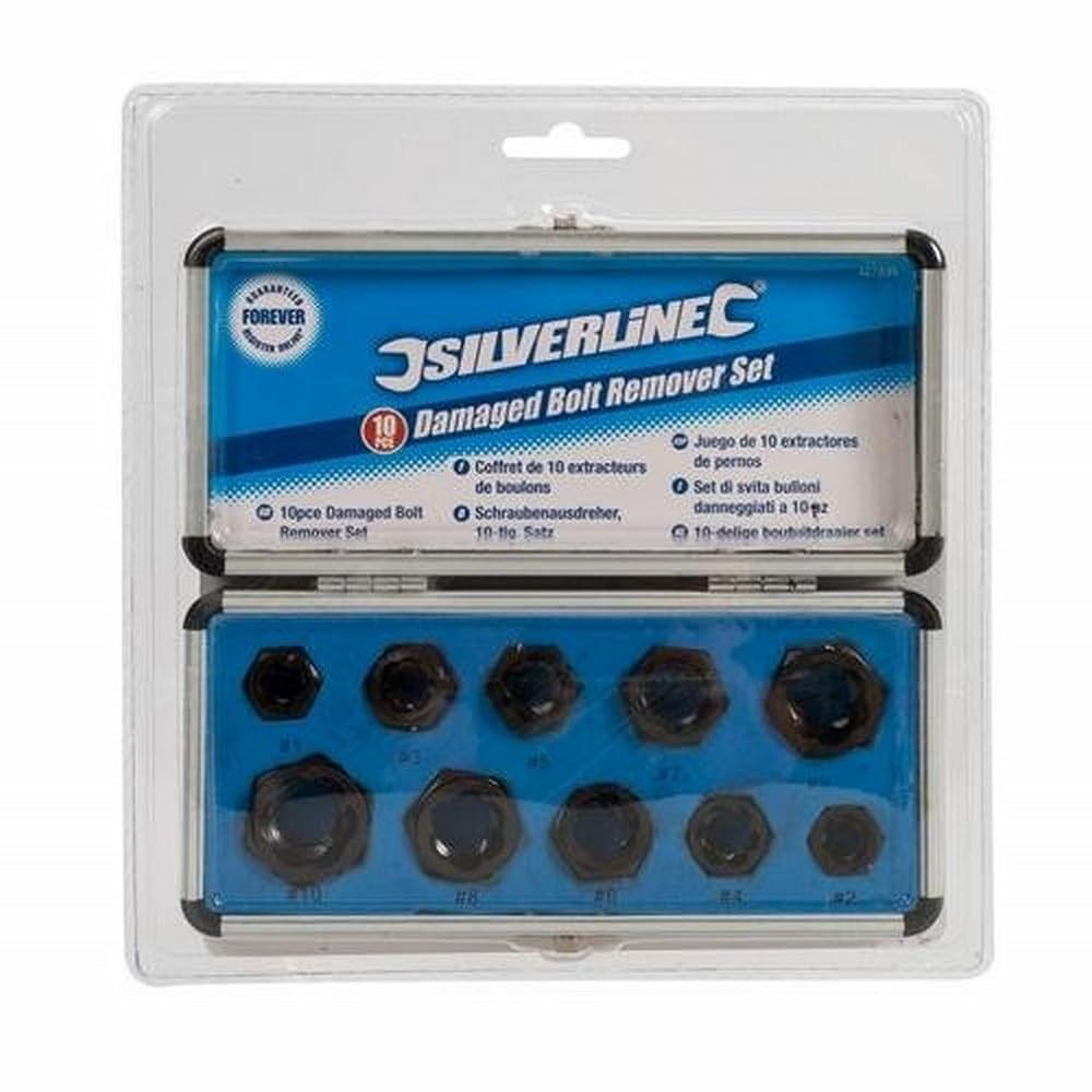 467893 screw extractors, 10 pieces