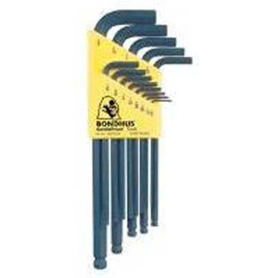 Bondhus 10937 13pc Set Balldriver L-Wrench .050-3/8″