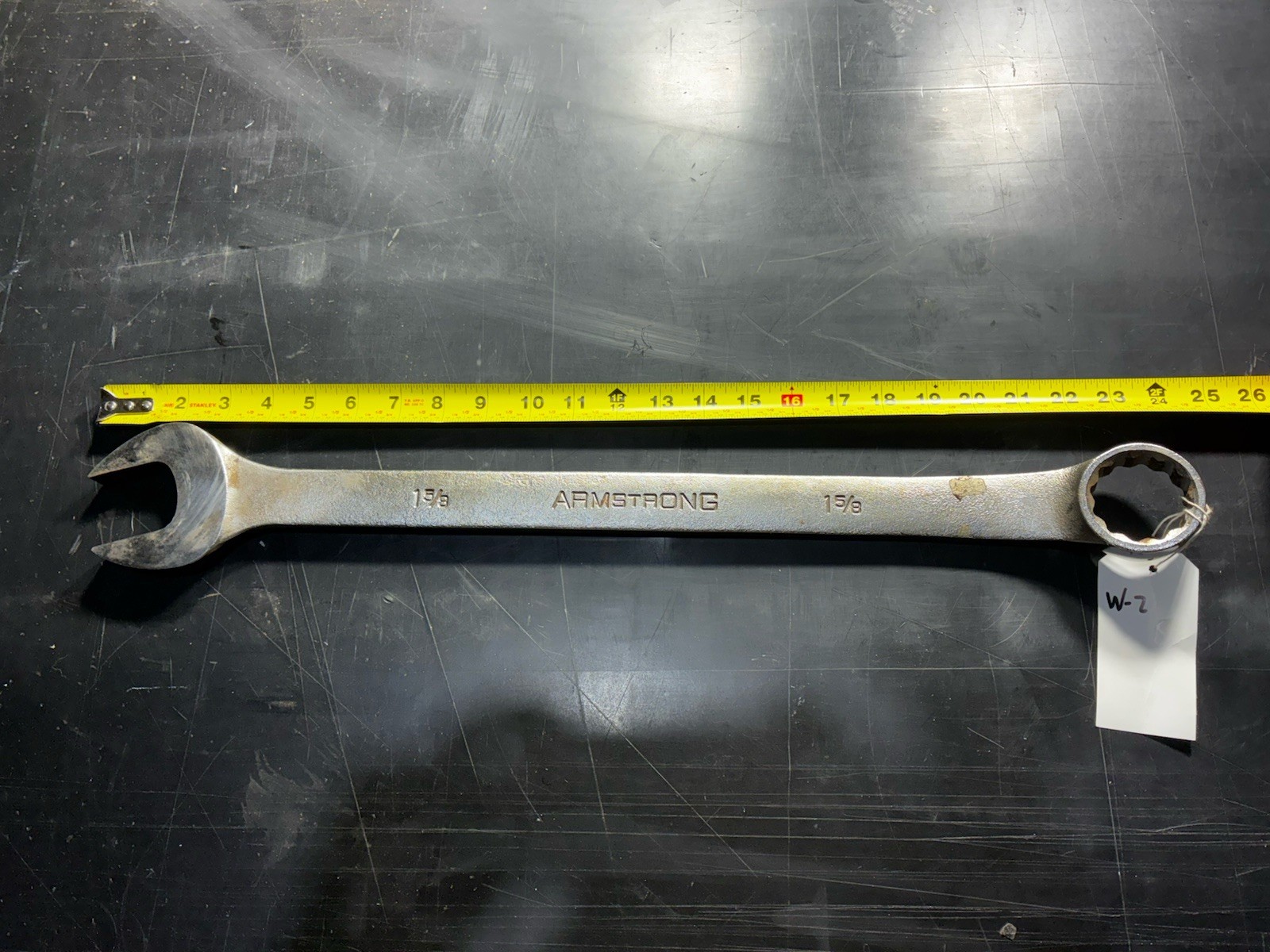 ARMSTRONG 25-252 1-5/8″ 12-POINT LONG COMBINATION WRENCH 24″ LENGTH 25252