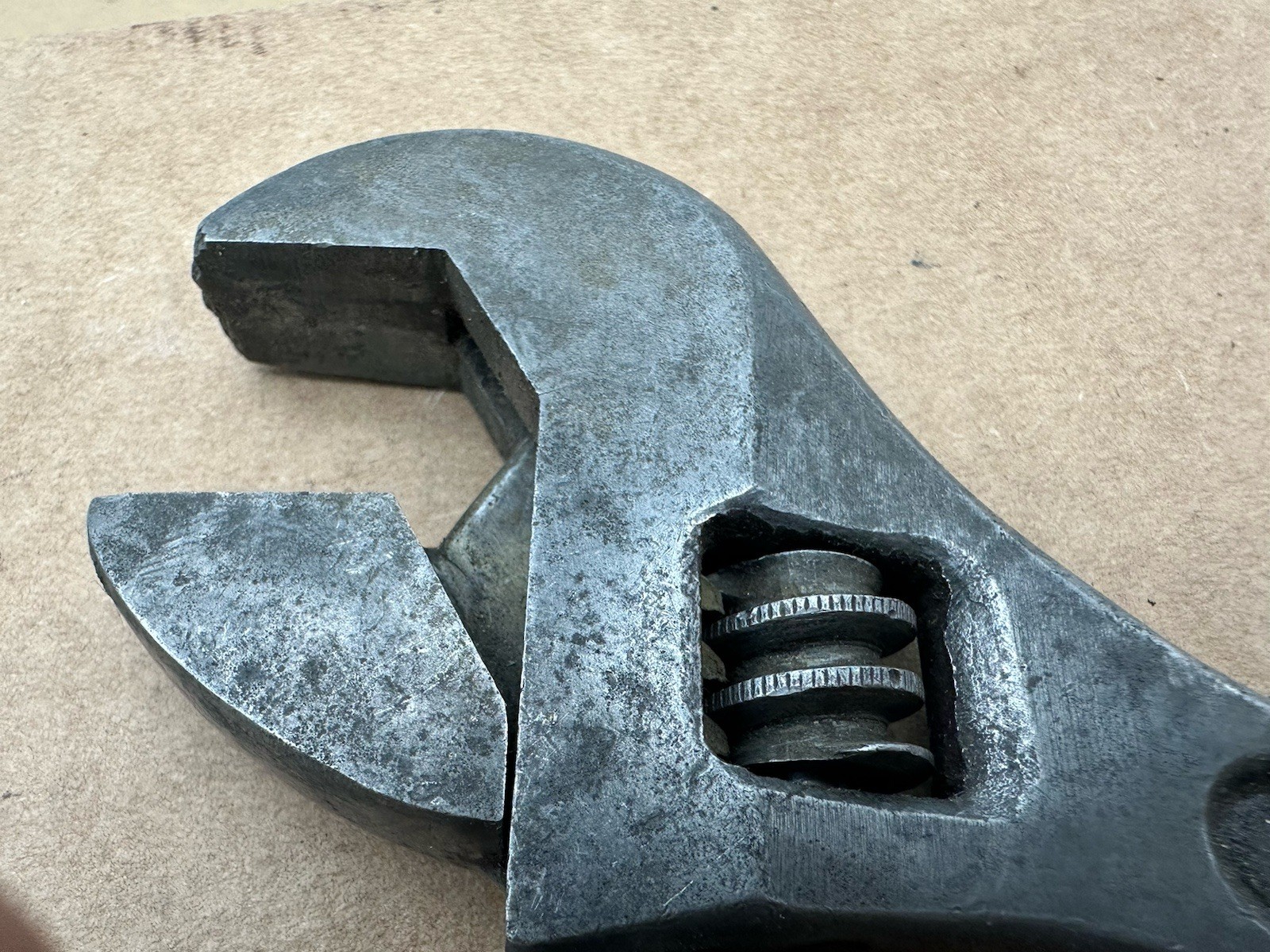 2 Vtg Crescent Tool Co Dunlap 10” 8” Adjustable Wrench Made USA Jamestown *READ*