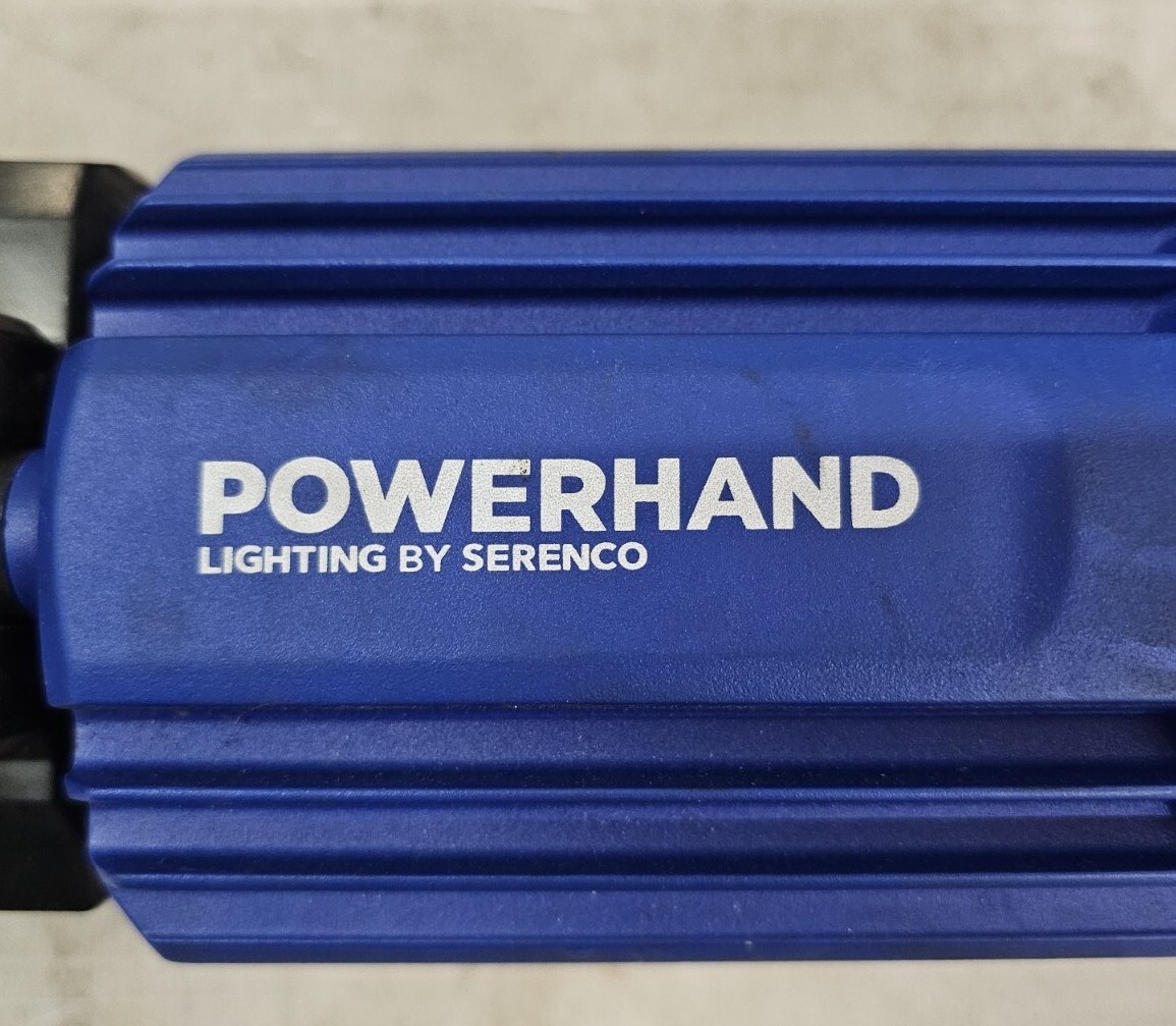 POWERHAND 5000 Lumen Rechargeable Flood Light for Tripod SIN-100.2195 – Read!