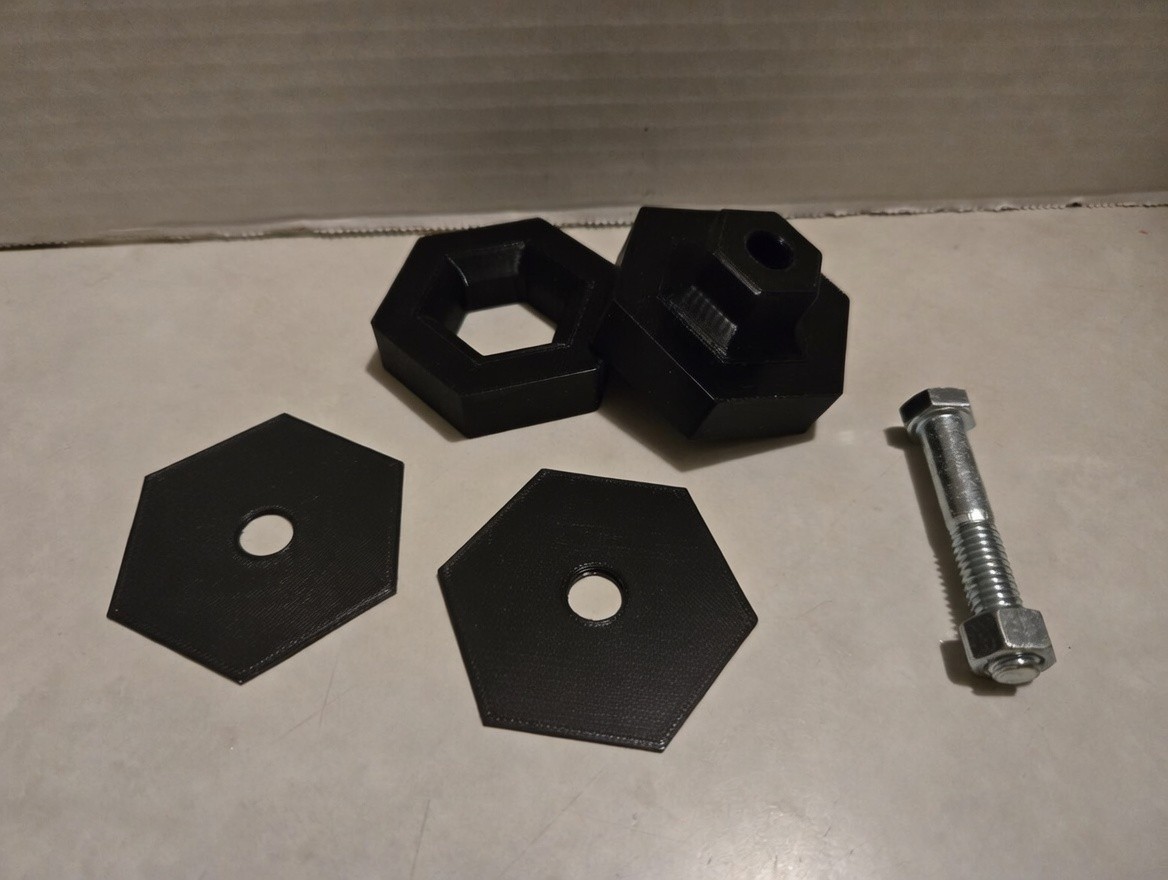 1″ Hex Dimple Die