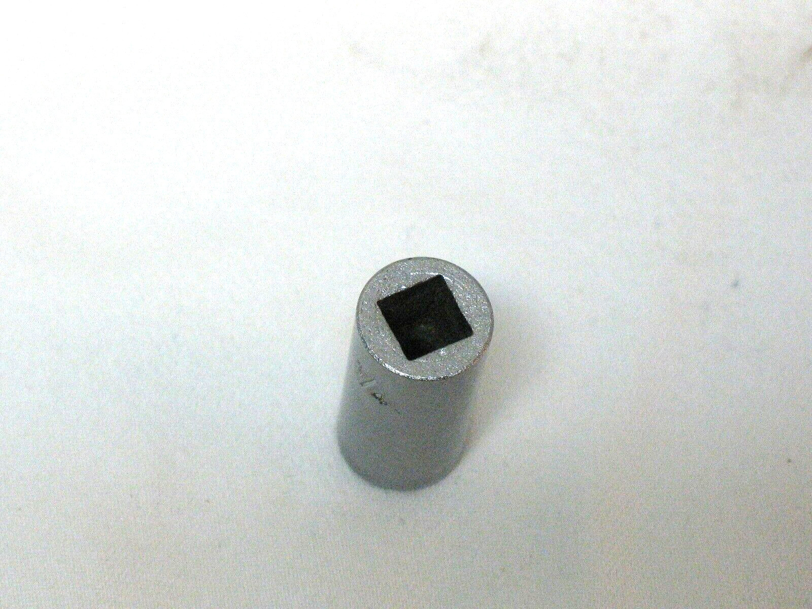 Mac Tools M1 1/4″ 8 Point / Double Square 1/4″ Drive Shallow Chrome Socket