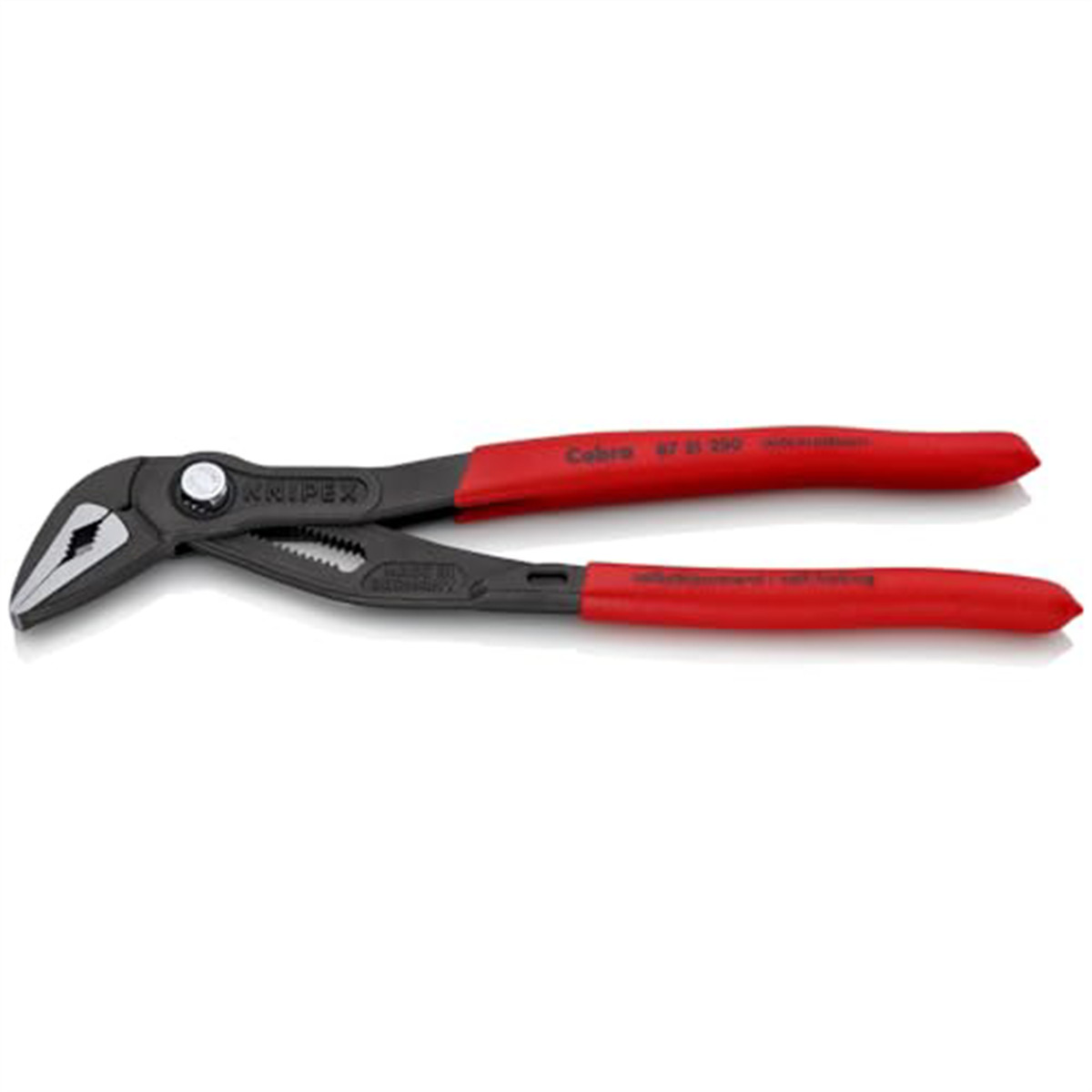 KNIPEX 8751250 Cobra ES Extra Slim Pliers 10 Inch Long Narrow Jaws