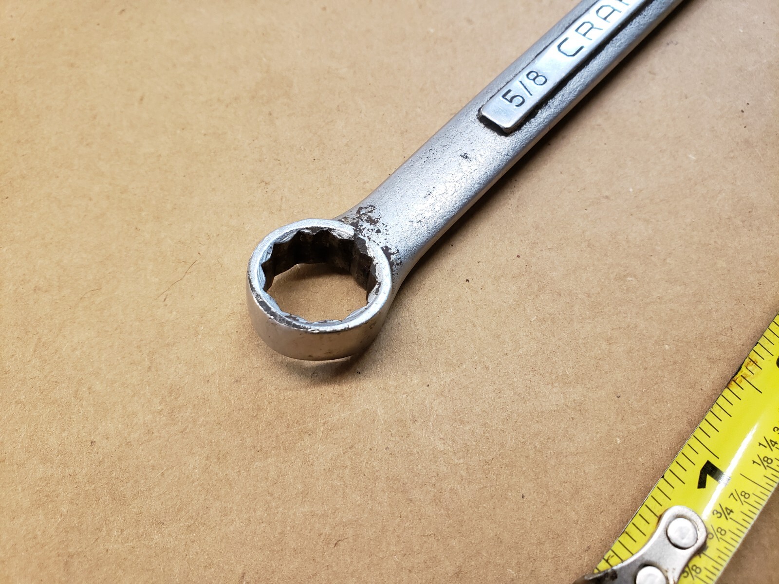 Craftsman 5/8″ Combination Open & Box End Wrench V-44697 5/8 Inch SAE Standard