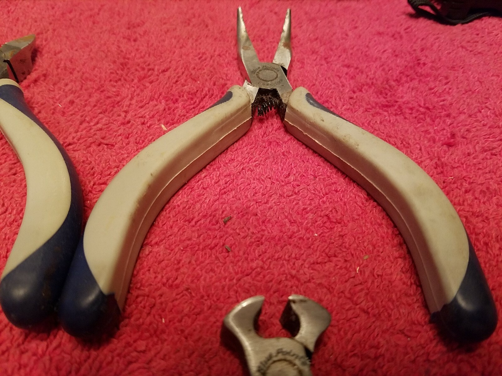 BLUE POINT BY SNAP ON MINI PLIERS SET 4 PIECE BLUE GRAY