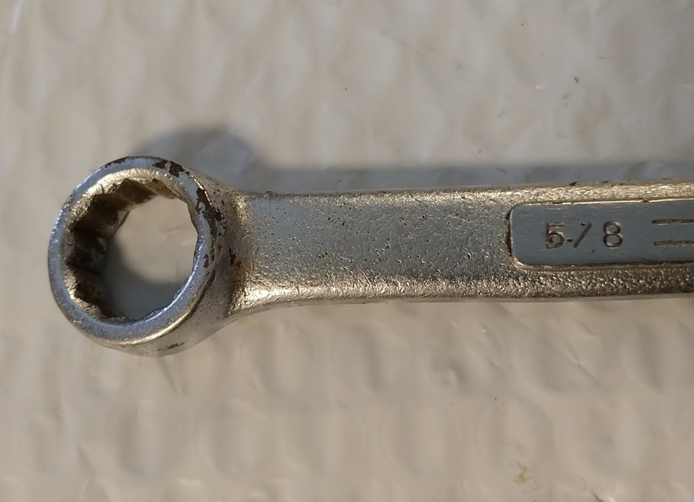 CRAFTSMAN TOOLS USA V, 5/8″ COMBINATION WRENCH, 7.75″ LONG, 12 POINT.