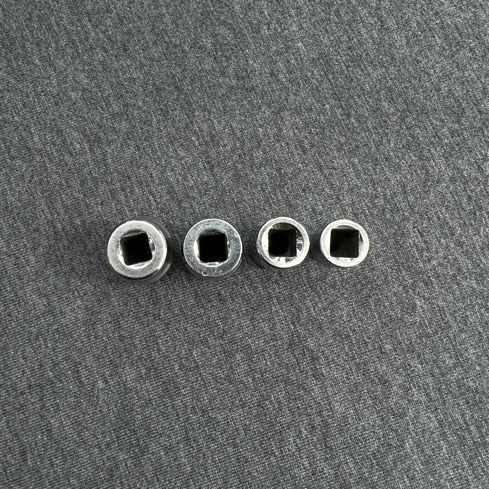 MATCO 1/4″ DRIVE 4 PIECE SAE 12 POINT CHROME SOCKETS 1/2” ,7/16”, 11/32” , 3/16”