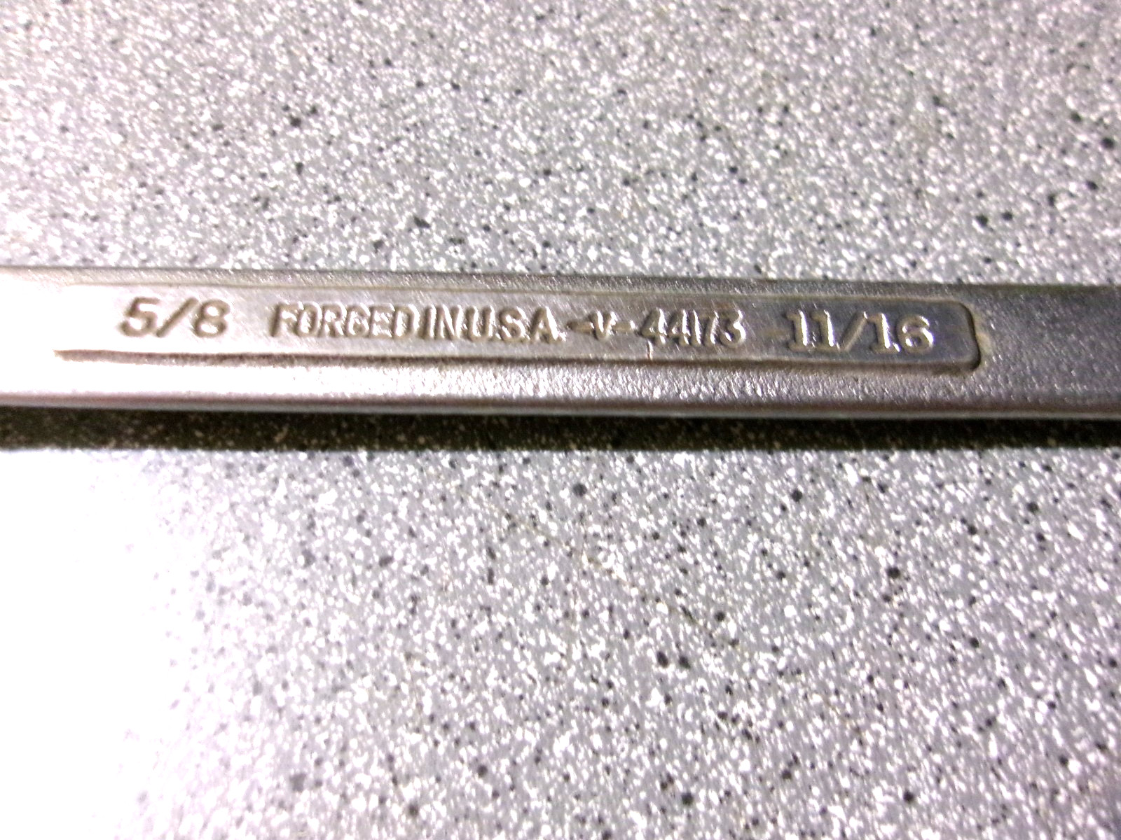 USA Craftsman 44173 5/8″ – 11/16″ Line wrench -V- series VG Condition gco