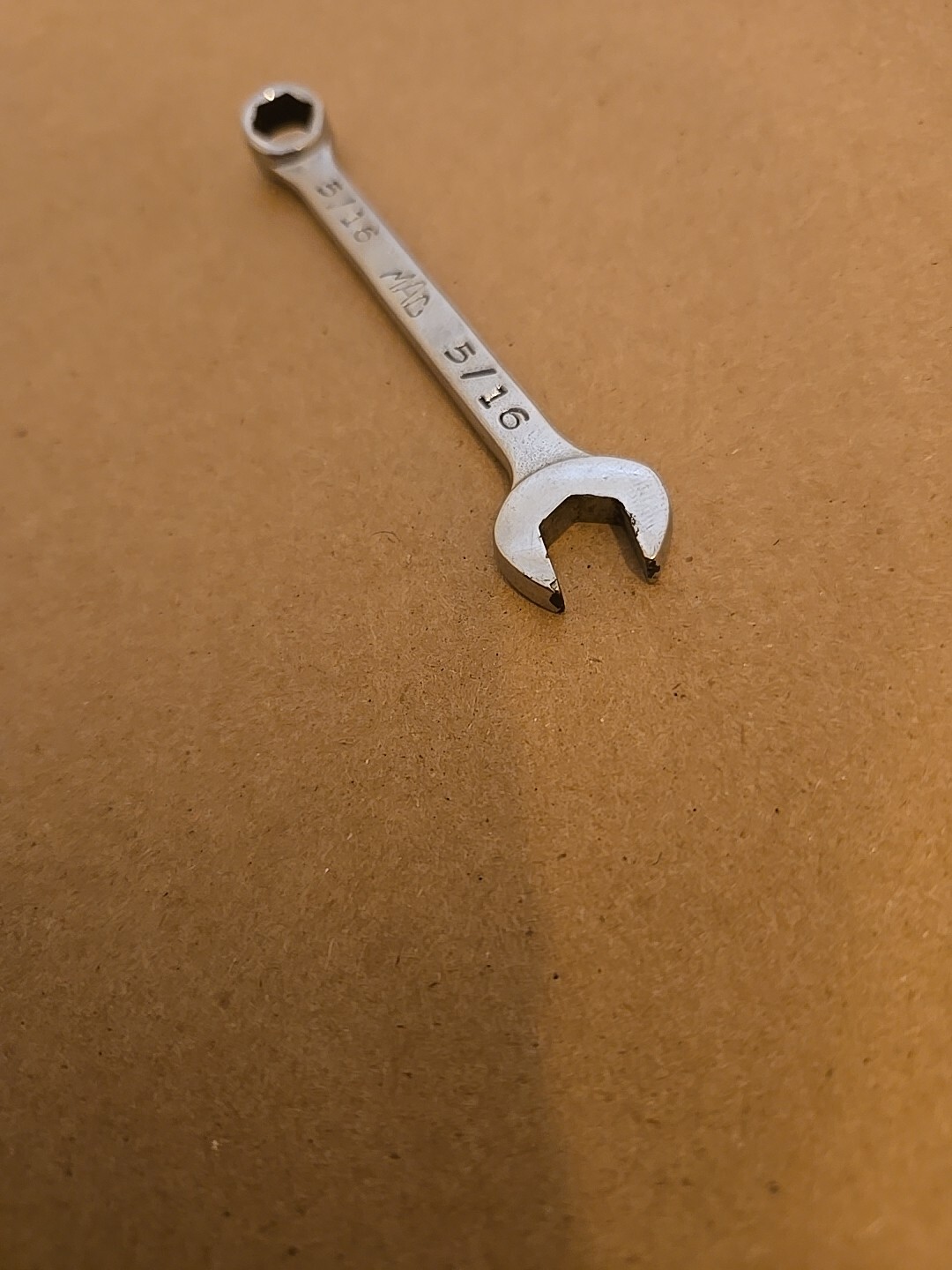 Mac Tools 5/16″ 6PT Chrome Midget Combination Wrench CH10