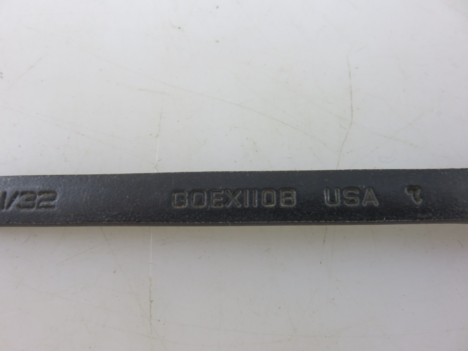 Snap-On GOEX110B BLACK OXIDE Combination Wrench 11/32″ 12pt 5″ Long Made In USA