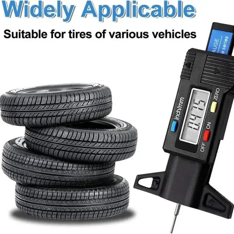 0-25mm Digital Measuring Caliper for Tread Depth of Automotive Tires