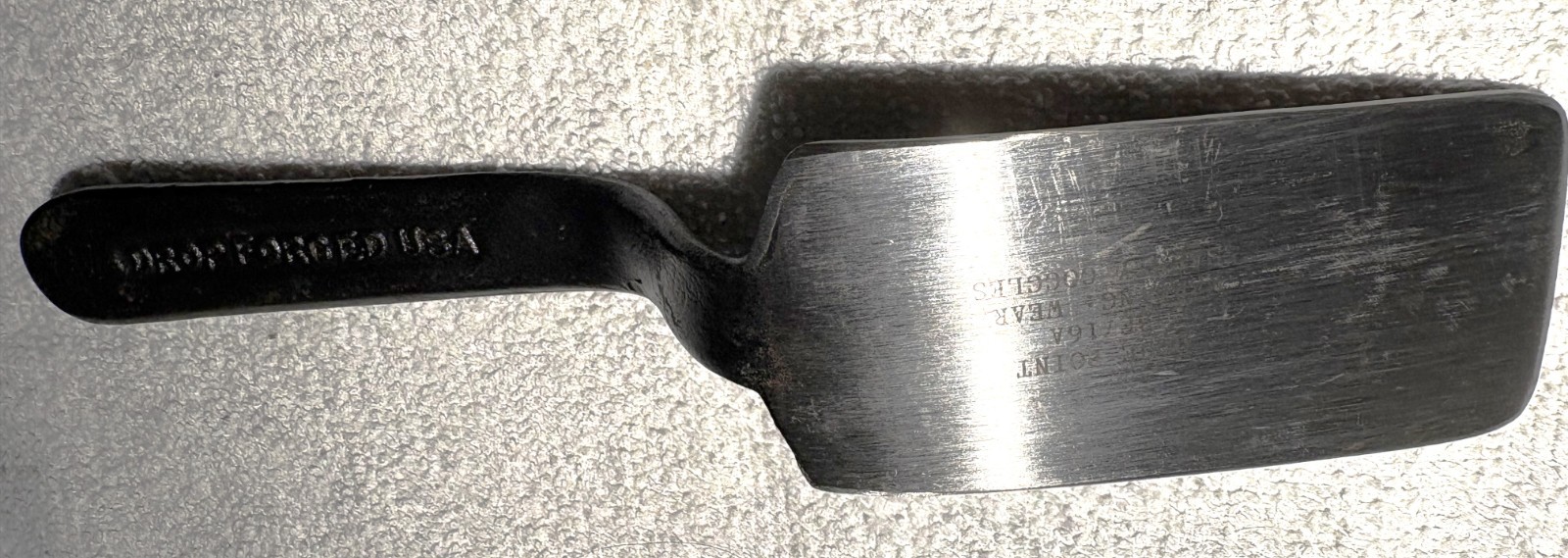 NOS Blue-Point Light Dinging Spoon, BF716A by Snap-On, Drop Forged in USA