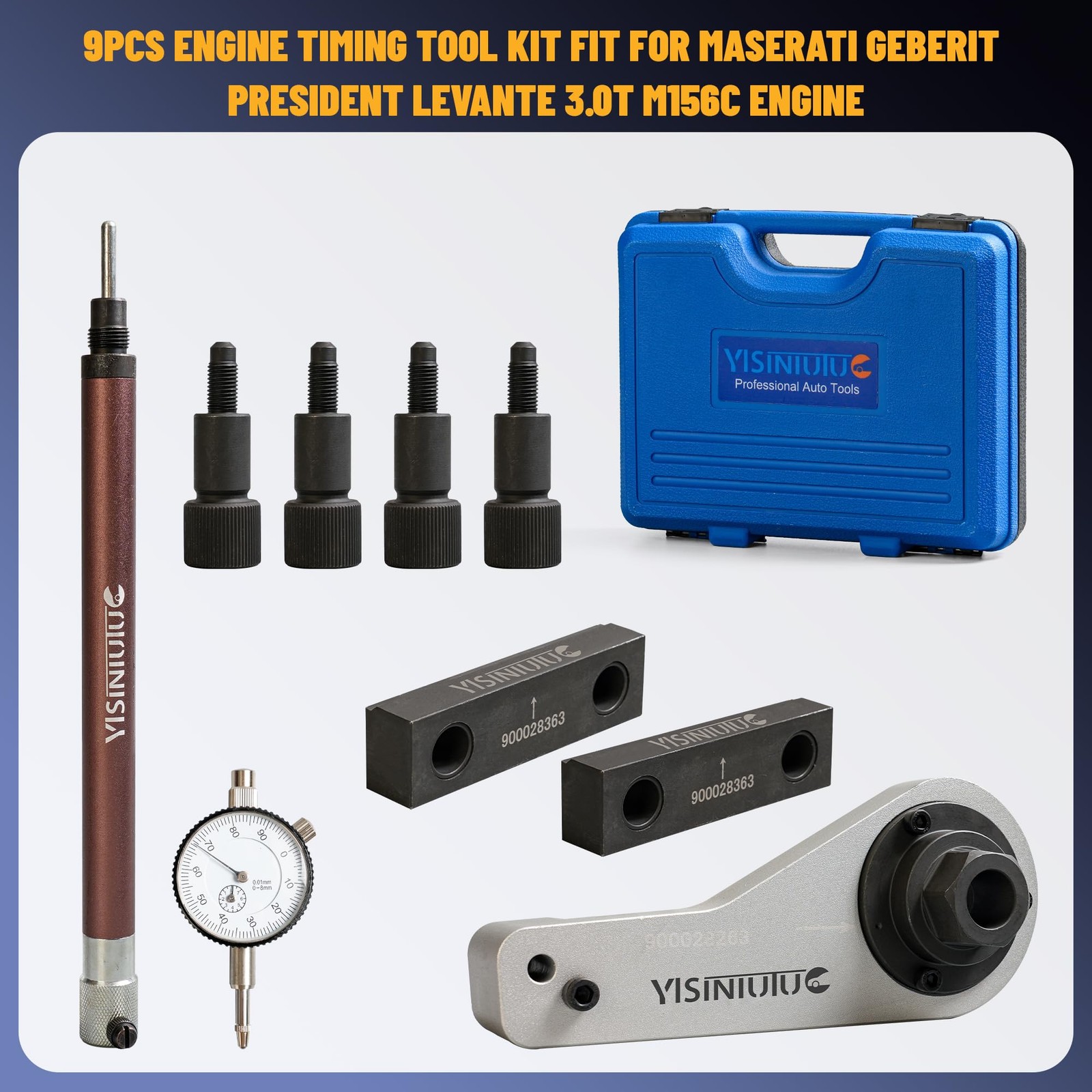 YISINIUTUO Engine Timing Tool Kit fit for Maserati Geberit President Levante…