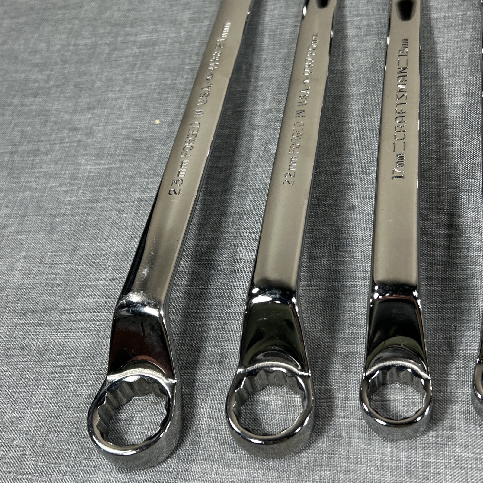 Craftsman Professional Deep Offset Full Polish Metric 6-piece Set VA 10-23mm