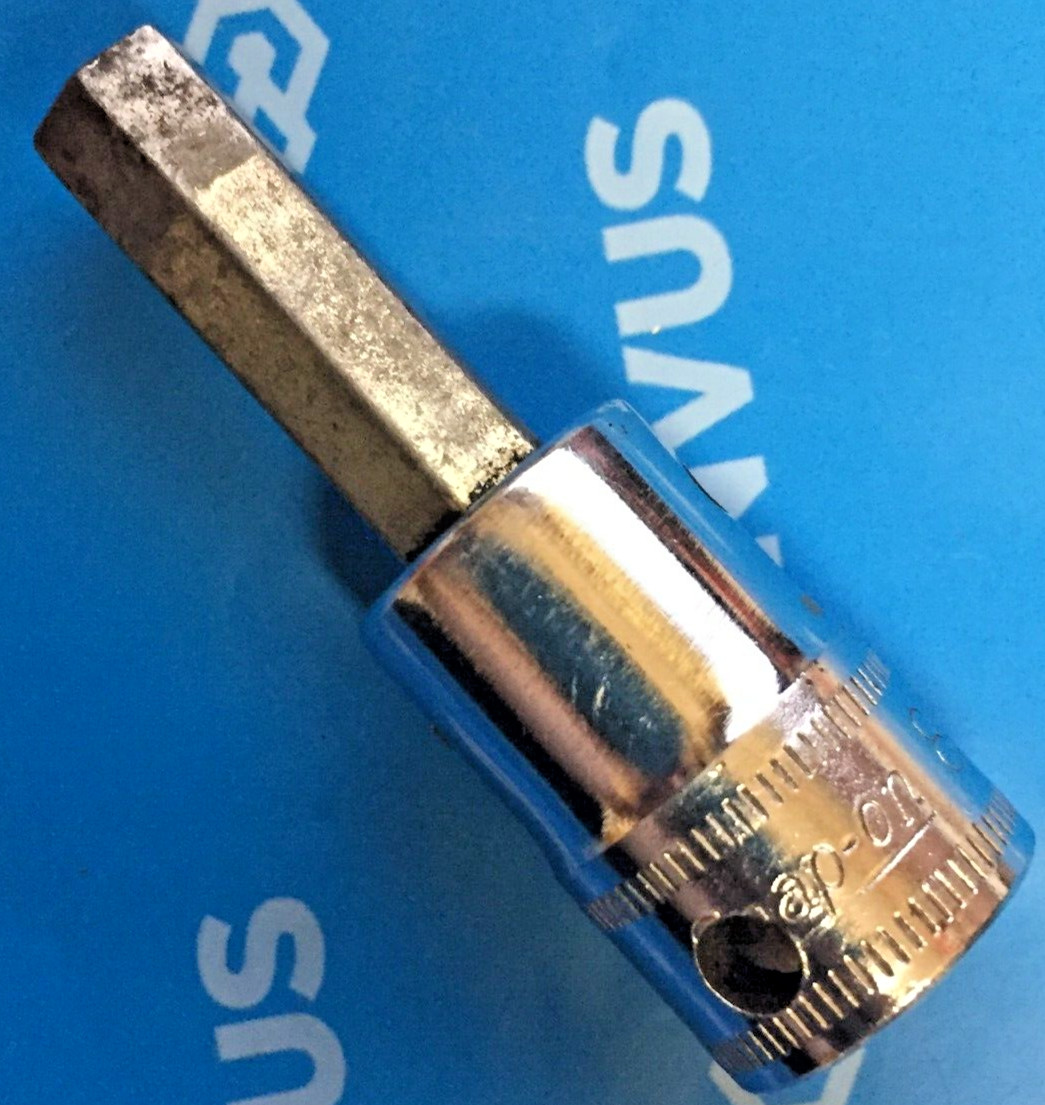 Snap On FAM8A Metric 8mm CR Hex Bit Socket 3/8″dr 2″L 1983 Canada Good 8.5/10L