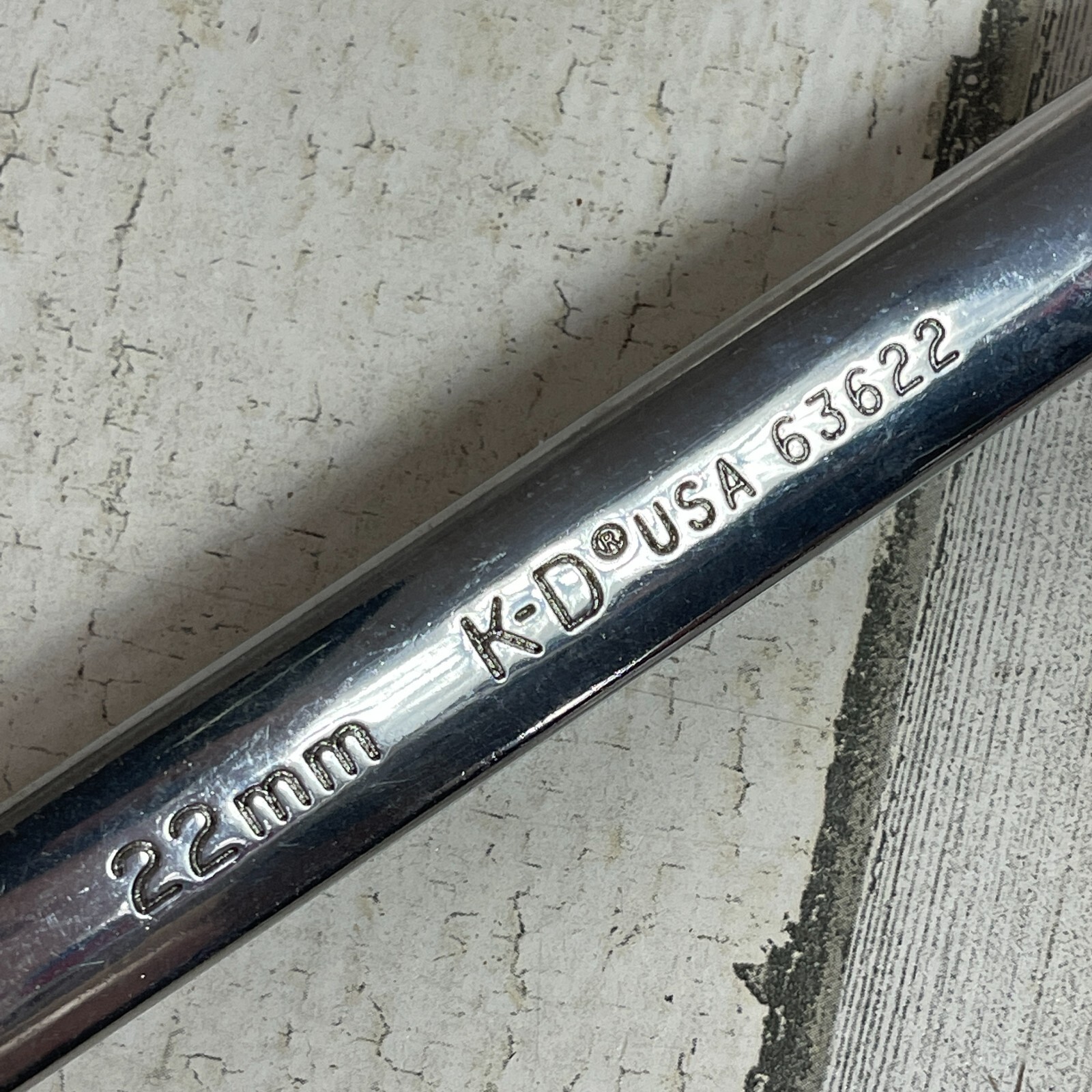 22mm KD Combination End Wrench – Part Number 63622 – Made in USA