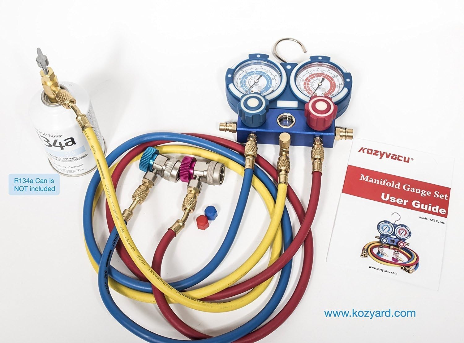 Long-Lasting Auto AC Repair Kit with Complete Accessories