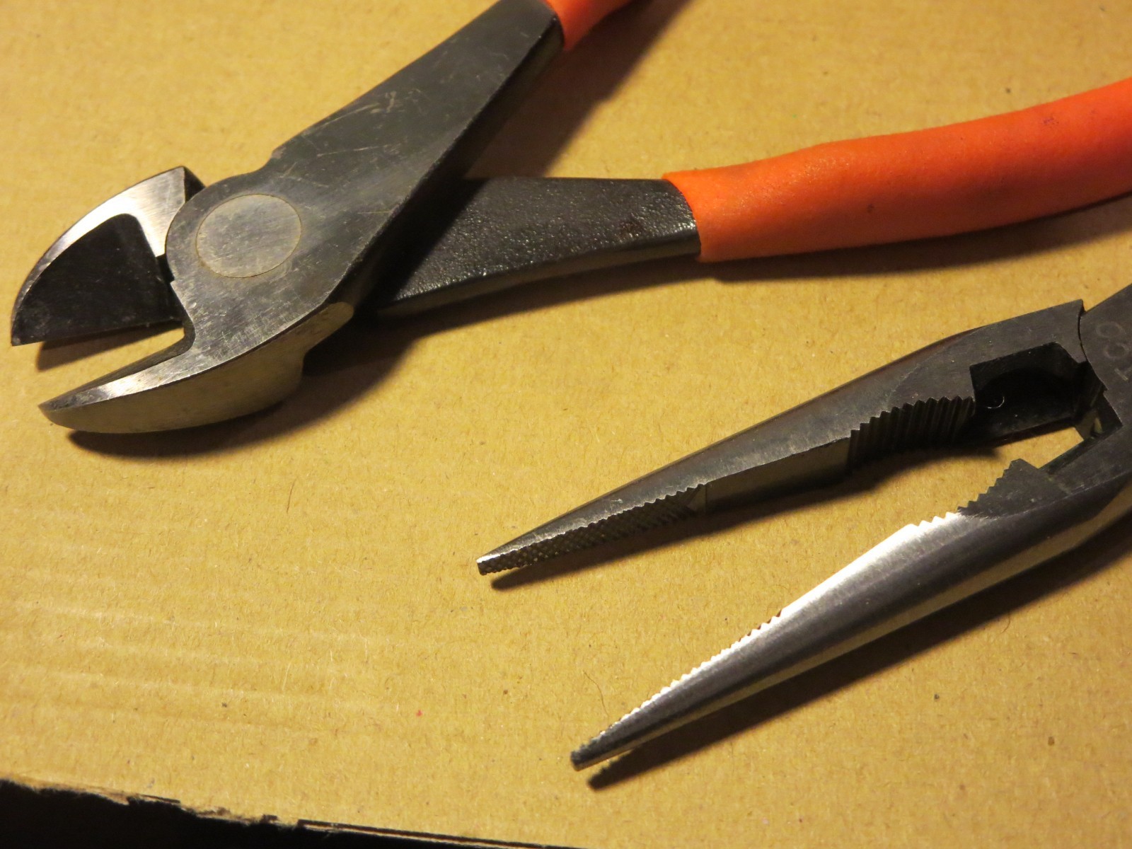 Matco SPU4M 4Pc. universal Pliers Set Orange Used